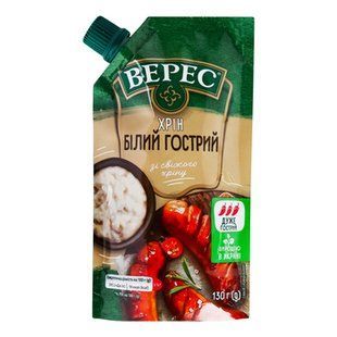 ВЕРЕС Хрін Білий Гостр д/п 130г 50584 фото