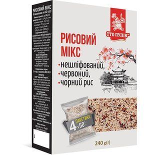 Рисовий Мікс Сто Пудів Вар Пак 4*60г* 21111 фото