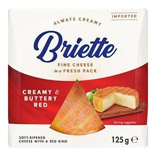 Сир Брієте 60% Creamy Buttery Red 125г 47495 фото