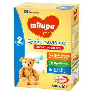 518 MILUPA СУМІШ-2 6-12 міс 600г 97118 фото