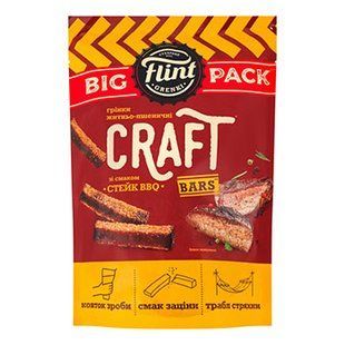 Грінки Craft Пшенично-Житні Стейк BBQ 120г 25185 фото