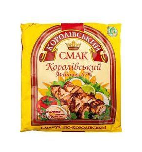 Майонез Королівський 67% ф\п 340г 46358 фото