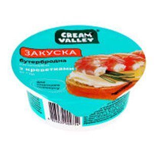 Закуска Крем-Валей Креветки 85г 51775 фото