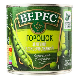 Горошок з/б ВЕРЕС 12*420г 49623 фото