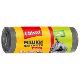 Пакет д/сміття CHISTO 60л*30шт 27190 фото