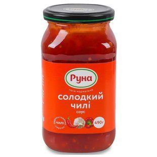 СОУС РУНА 490гр СОЛОДКИЙ ЧІЛІ 15956 фото