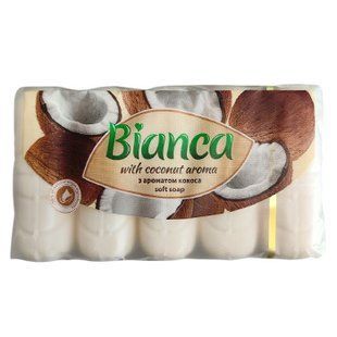 Мило BIANCA Кокос 5*70г 24308 фото