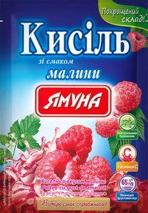 Кисіль Пак Малина 65г Ямуна 38235 фото