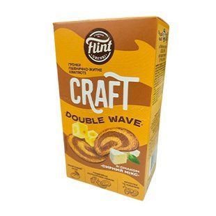 Грінки Craft Пшенично-Житні Хвилясті Сирний Мікс 70г 25184 фото