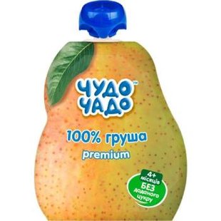 ПЮРЕ 16*90г ГРУША Б/Ц ЧУДО-ЧАДО 96021 фото