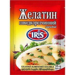 Желатин Іріс 15г 24200 фото