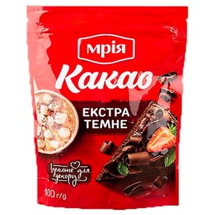 Какао Мрія Екстратемне 22% 22*100г 48459 фото