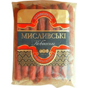 Ковбаски Ольв Мисливські н\к в\с Газ ~400г 36463 фото