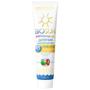 Крем BIOSUN Дитячий сонце зах SPF 45 36*120мл 99524 фото