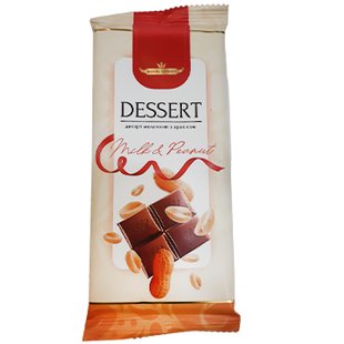 ШОК DESSERT МОЛ АРАХІС 17*80г 11628 фото