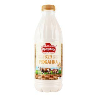 Ряжанка Ферма 3.2% ПЕТ 840г 34257 фото