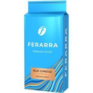 Кава Мел Ferarra Blue Espresso Брикет 250г 49399 фото