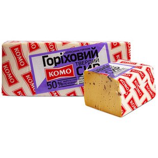 Комо Горіховий 50% Брус 17кг*3.5кг Сир 23628 фото