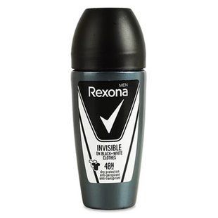 Дезодорант чол REXONA ролик Black white 50мл 96840 фото