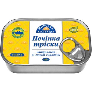 ПЕЧ ТРІСКИ МОРСЬКА КОЛЕКЦІЯ 12*115г 12ШТ 27874 фото