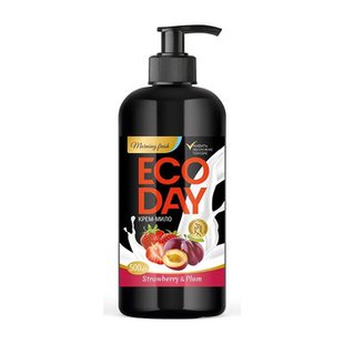 Мило рідке ECO DAY Полуниця-слива 20*500мл 96926 фото