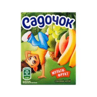 Сік Садочок 0.2л Мультифрукт 46858 фото