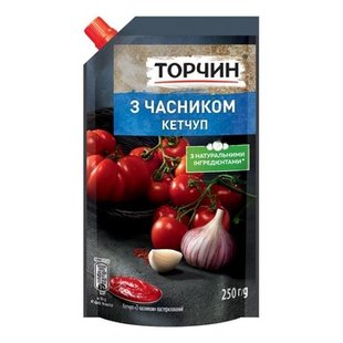 Кетчуп Торчин часник 40*250г 46902 фото