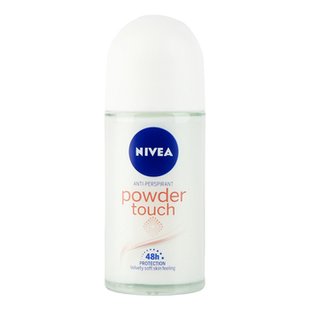 Дезодорант жін NIVEA ролик Дотик пудри 50мл 97145 фото