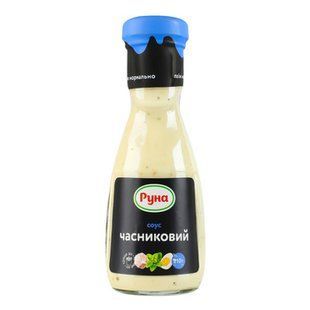 Соус Руна 210г Часниковий Майонезний 45333 фото
