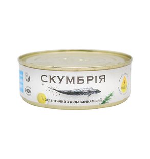 Скумбрія Рибна Затока д/о 48*240г 99185 фото