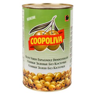 Оливки Coopoliva б/к 3*4300/2000г 44966 фото