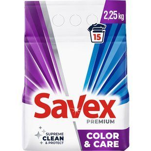 Порошок SAVEX автомат Color Care 2.25кг 69325 фото