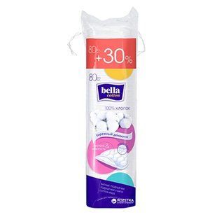 Ватні диски Bella Cotton 80шт 25874 фото