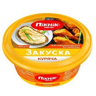 Пiкнiк Куряча 48*100г Закуска 6911 фото