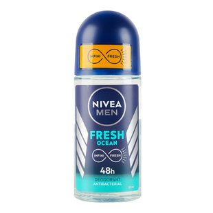 Дезодорант чол NIVEA ролик Океан свіжість 50мл 97148 фото