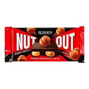 РОШЕН NUT ЧОР ЦІЛИЙ ФУНДУК 18*90г 96522 фото