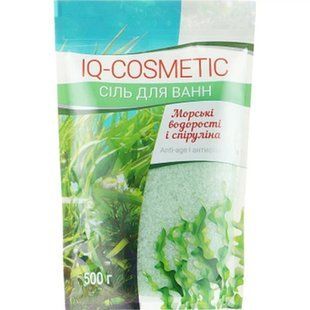 IQ-COSMETICS сіль для ванн 500г морські водорослі 26050 фото