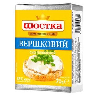 СирПлав Шостка Вершковий 38% 24*70г 99300 фото