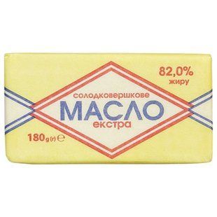 Масло Гранд Ромбік 82% 180г 23271 фото