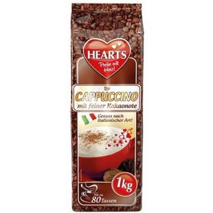 КАВА HEARTS CAPPUCCINO 1кг 11199 фото