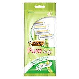 Станки д/гоління жін BIC Pur lady 3ЛЕЗА 4+2 шт 48548 фото