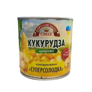 Кукурудза з\б Королівський Смак 12*340г 22510 фото
