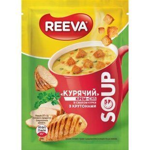КРЕМ СУП REEVA Курка/Крутони 17г 41746 фото