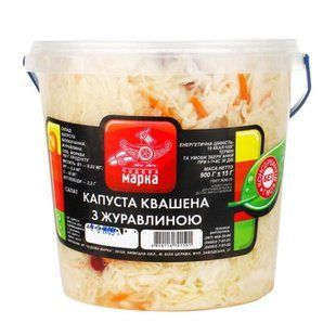 Соління Капуста Квашена 900г Чудова Марка 30527 фото