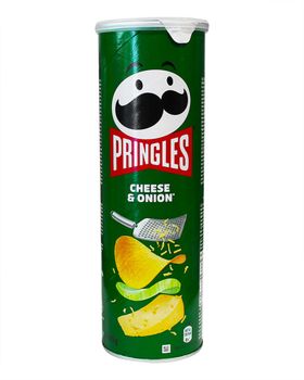 Чіпси PRINGLES Сир Цибуля 19*165г 47186 фото