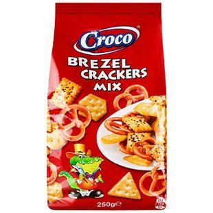 КРЕНДЕЛИКИ CROCO 250г МІКС 24167 фото
