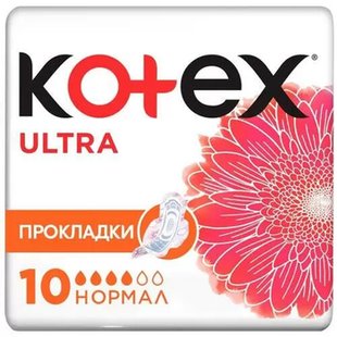 Прокл KOTEX Ultra Dry Normal кап 16*10шт 97347 фото