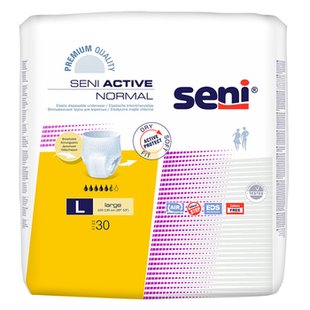 Трусики д/дорослих SENI ACTIVE NORMAL L100-125 3*30шт 89234 фото