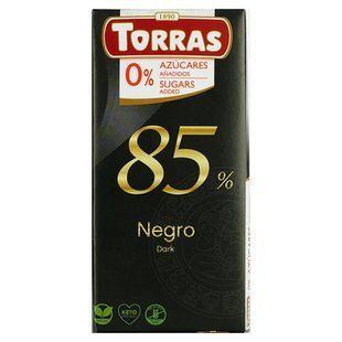 Шоколад Торрас Б/Ц 75г Какао 85% 48338 фото