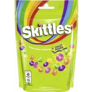 ДРАЖЕ SKITTLES CRAZY SOURS 136г 12053 фото